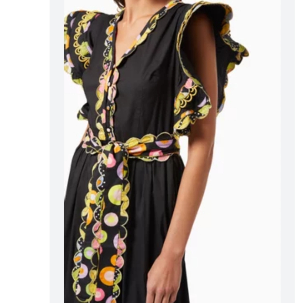 CeliaB Celidonia Scalloped Midi Dress - Picture 4 of 16